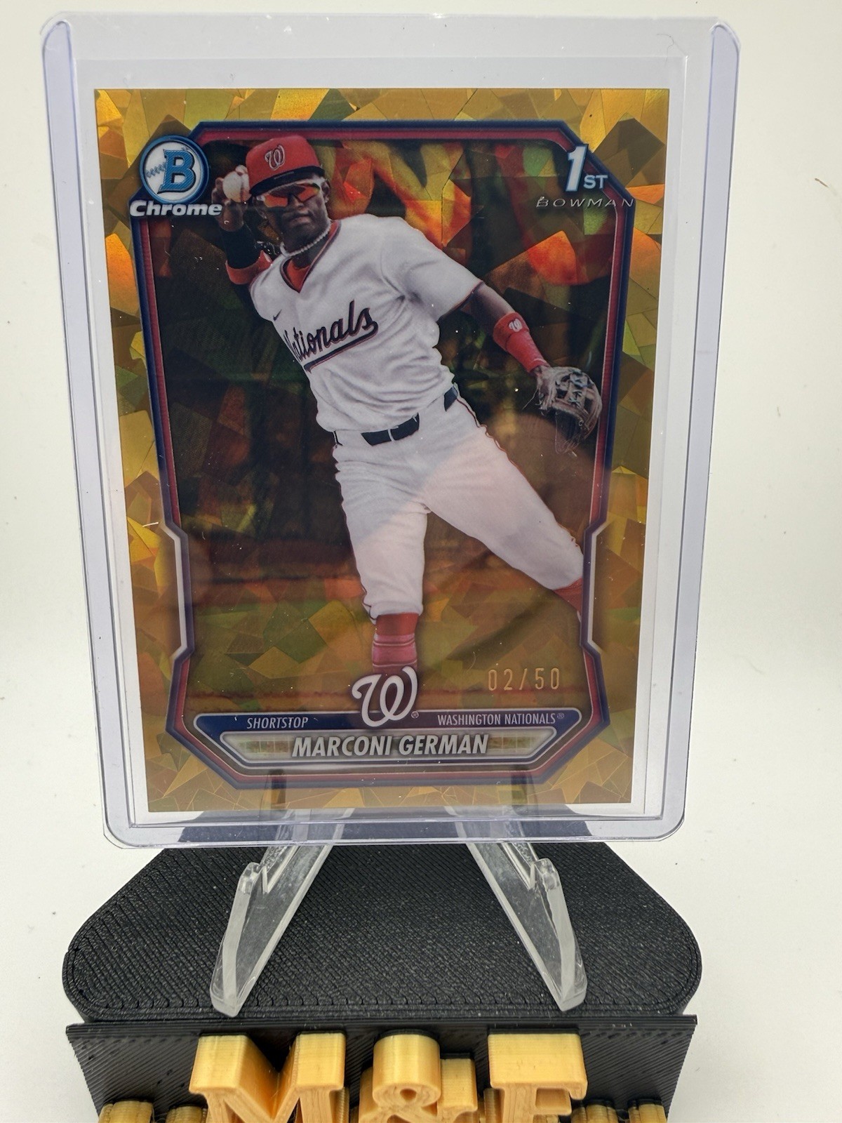 2026 Bowman Sapphire Marconi German #BCP-100 1st Bowman Gold /50