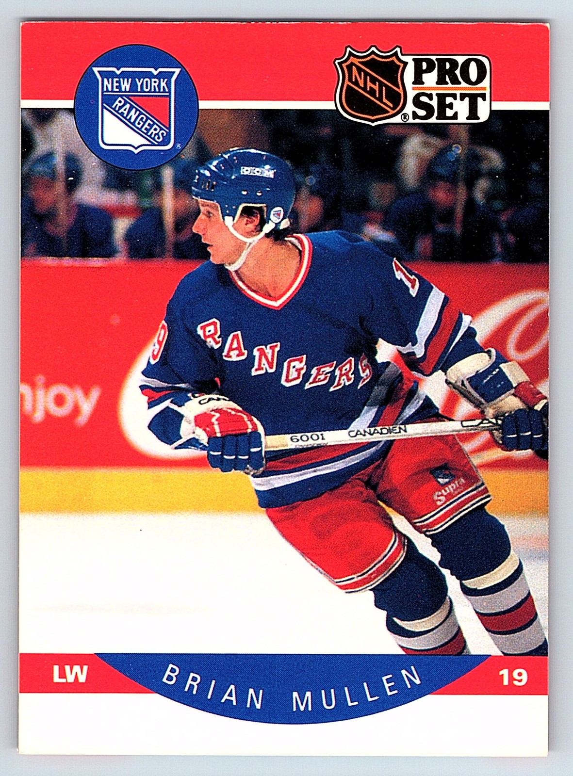 1990-91 Pro Set #203 Brian Mullen