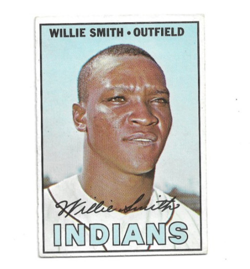 1967 Topps #397 Willie Smith, Cleveland Indians