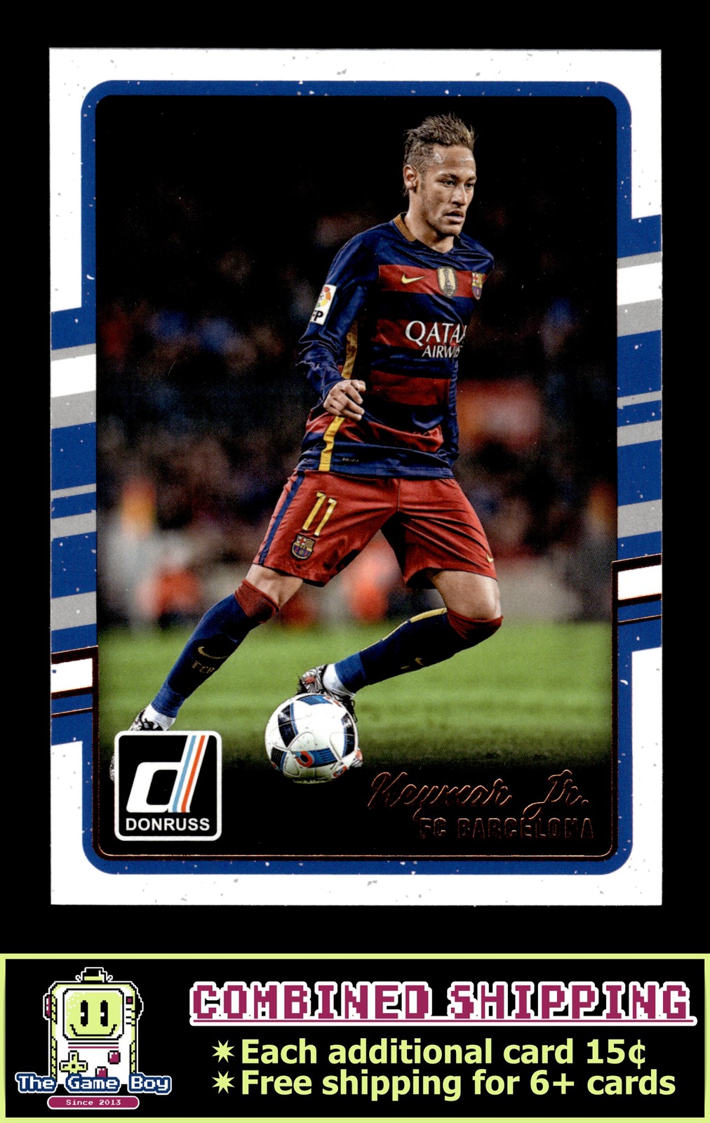 2016-17 Donruss #31 Neymar Jr. FC Barcelona
