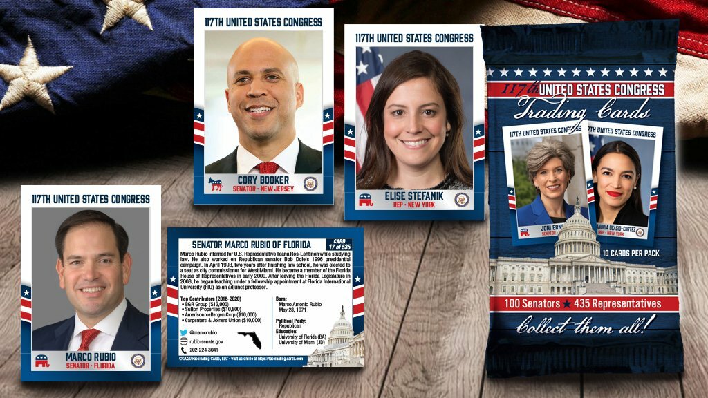2021 United States Congress Fascinating Cards Pick A Card Michigan