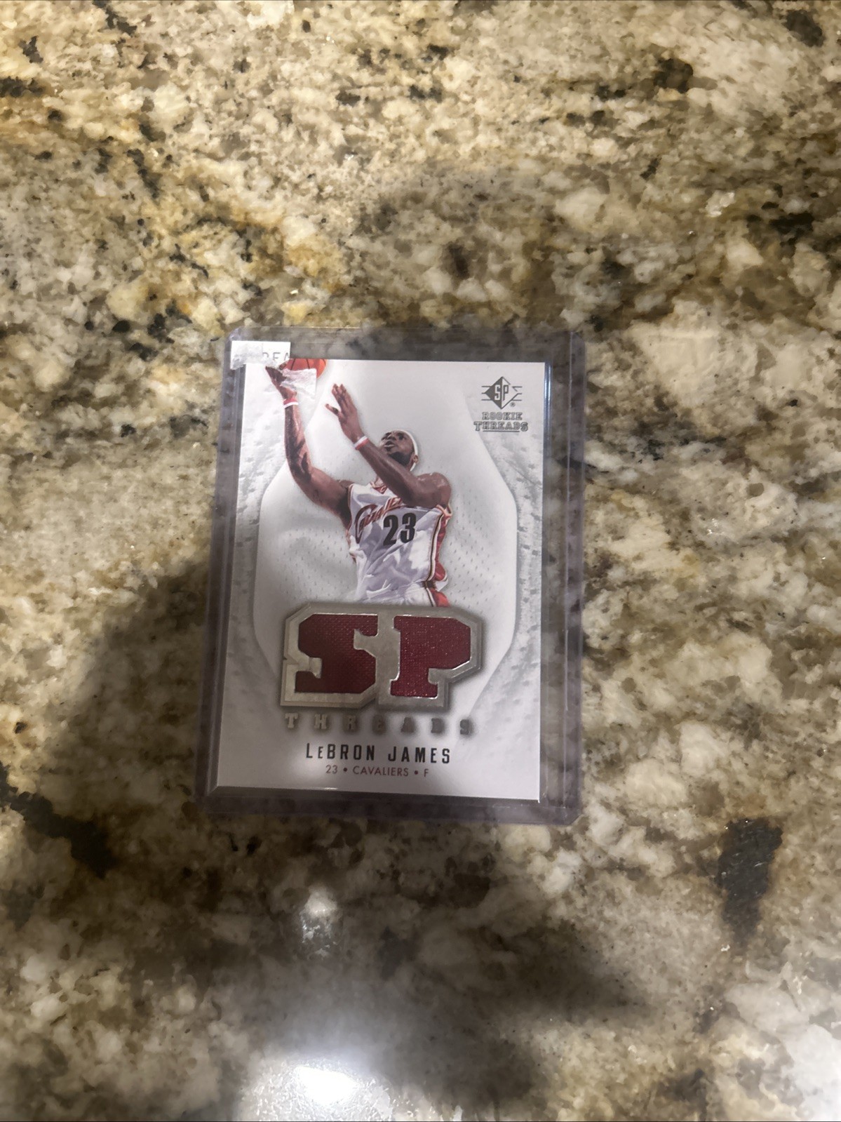 LeBron James, Upper Deck, ’08-’09 SP Rookie Threads (see description)