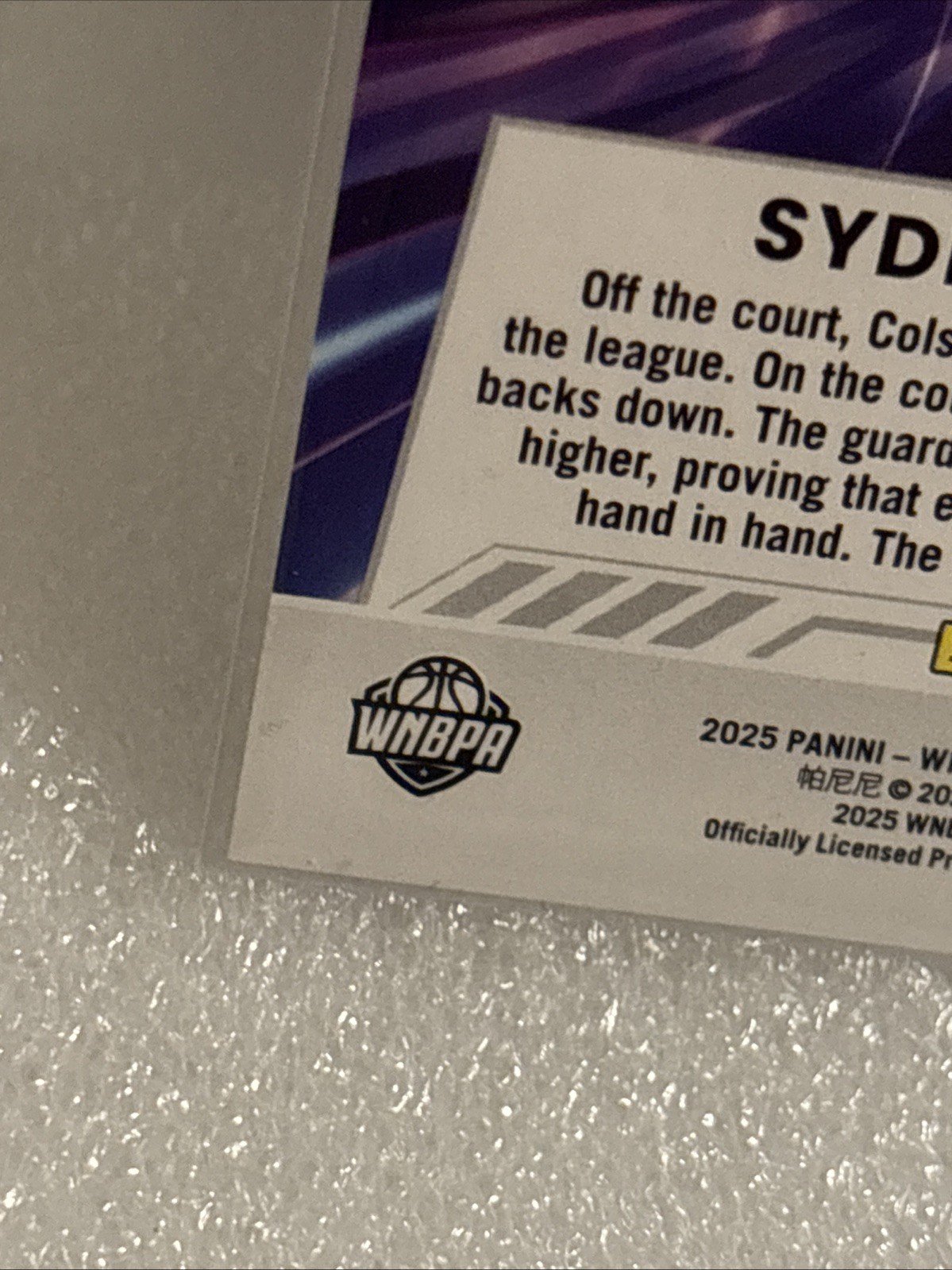 2025 Panini Donruss WNBA – Tunnel Vision Sydney Colson #11 Green Fireworks /399