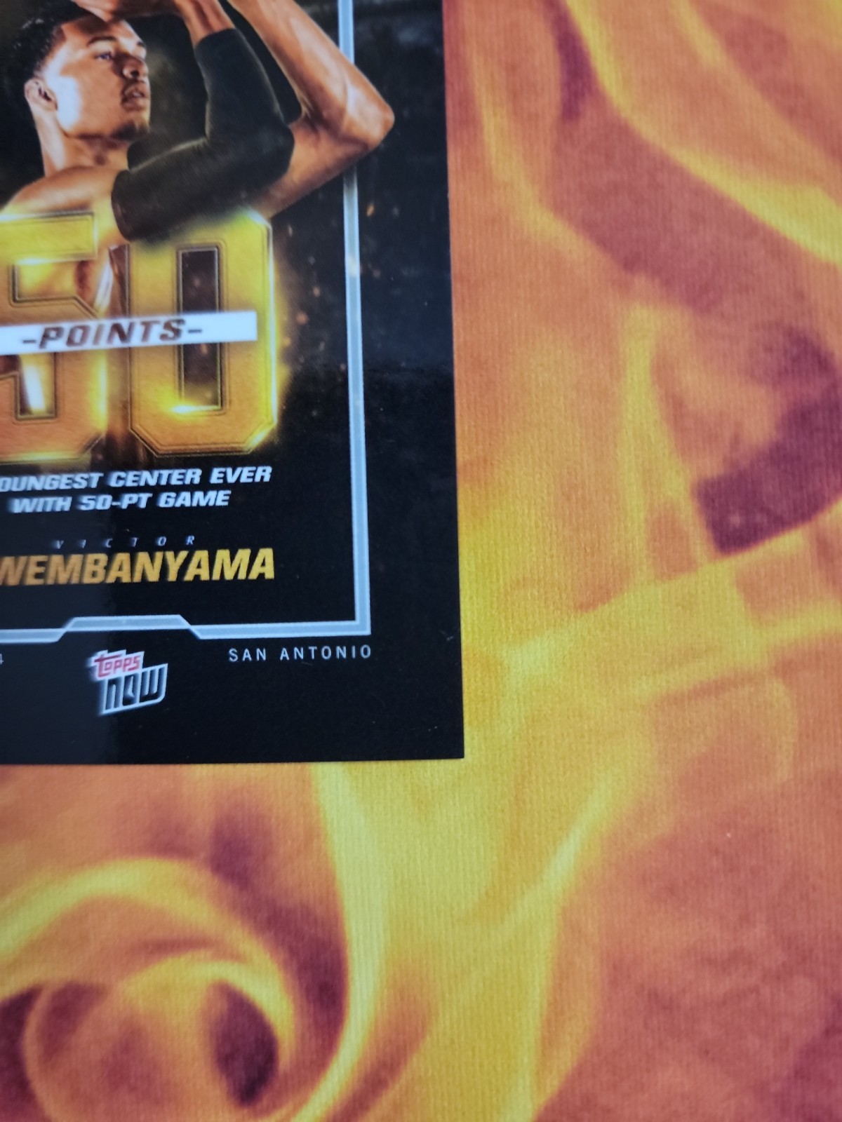 Victor Wembanyama 2024 Topps Now 50 Points Youngest Center!🏀🏀🏀💥💥💯💯💥💥