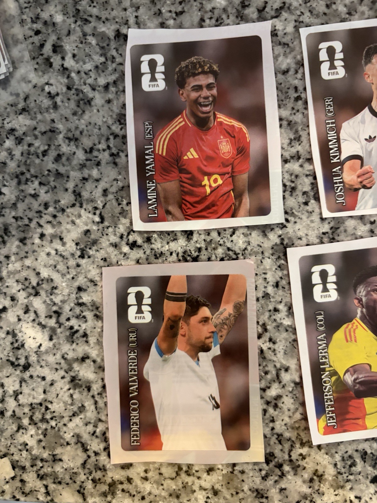 Panini FIFA World Cup 2026 Coca-Cola Complete 14 Sticker Set Rare LATAM Version