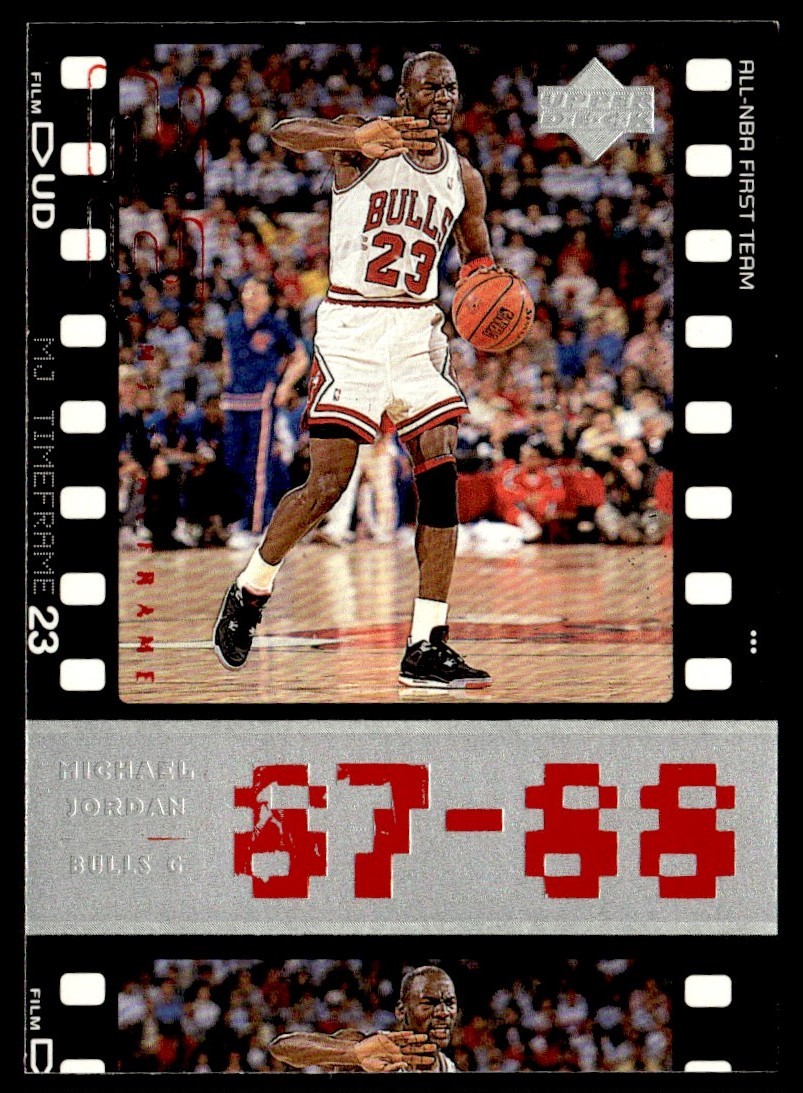 1998-99 Upper Deck MJ Timeframe Michael Jordan Chicago Bulls #22