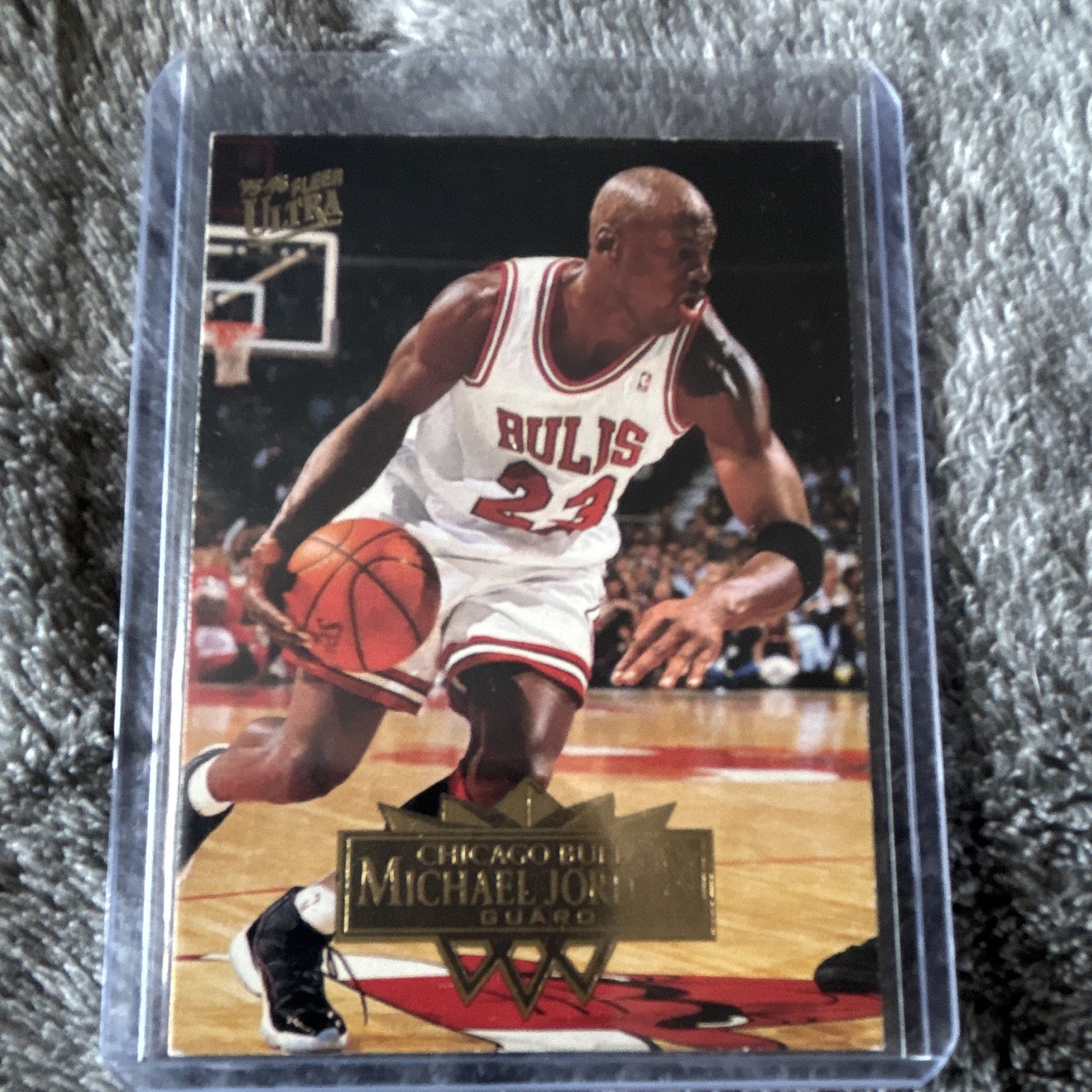 Fleer Ultra 1995-96 Michael Jordan Chicago Bulls Base Set #25 Basketball Card