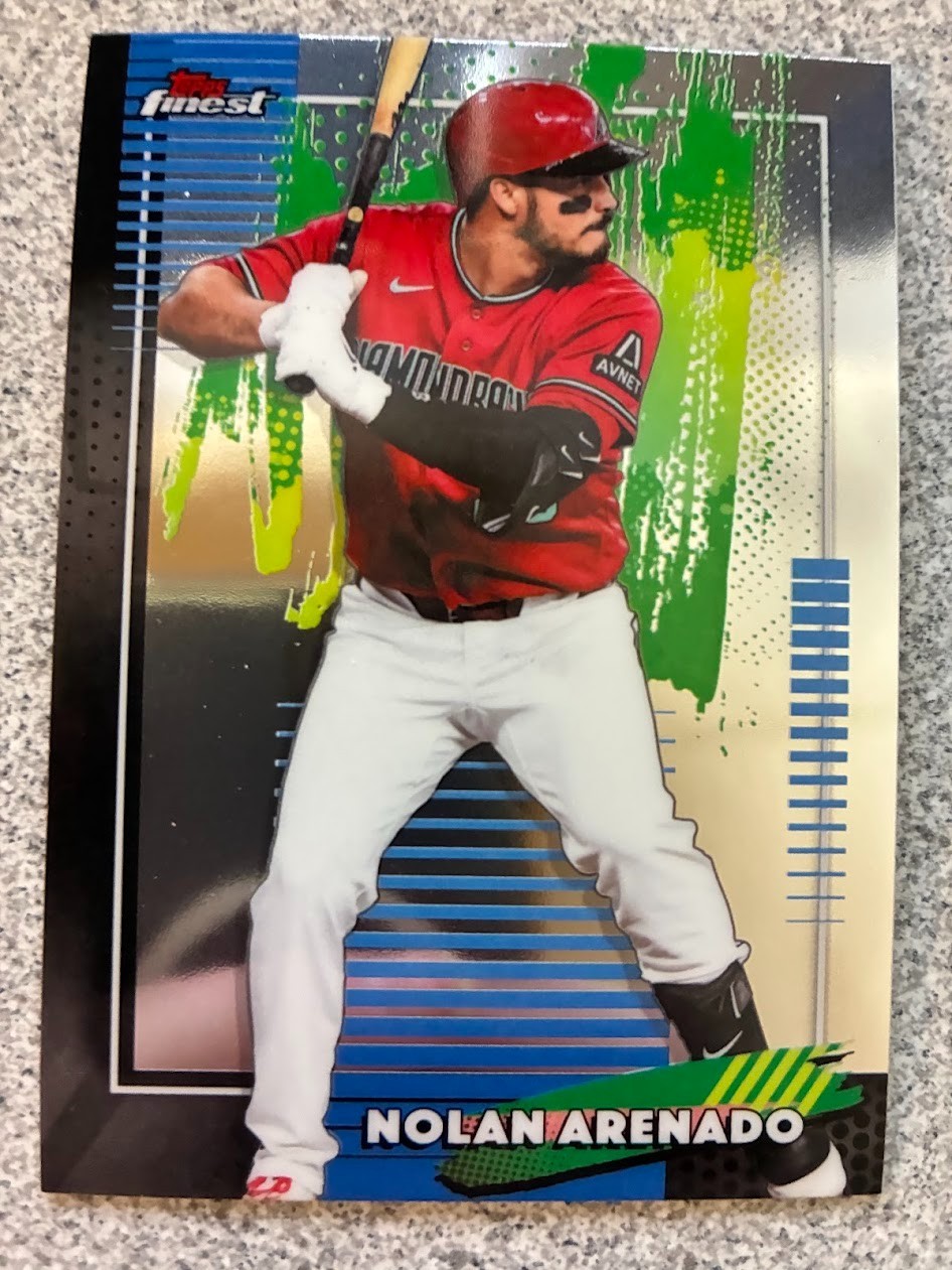 2026 Topps Finest Baseball – Nolan Arenado Diamondbacks #77