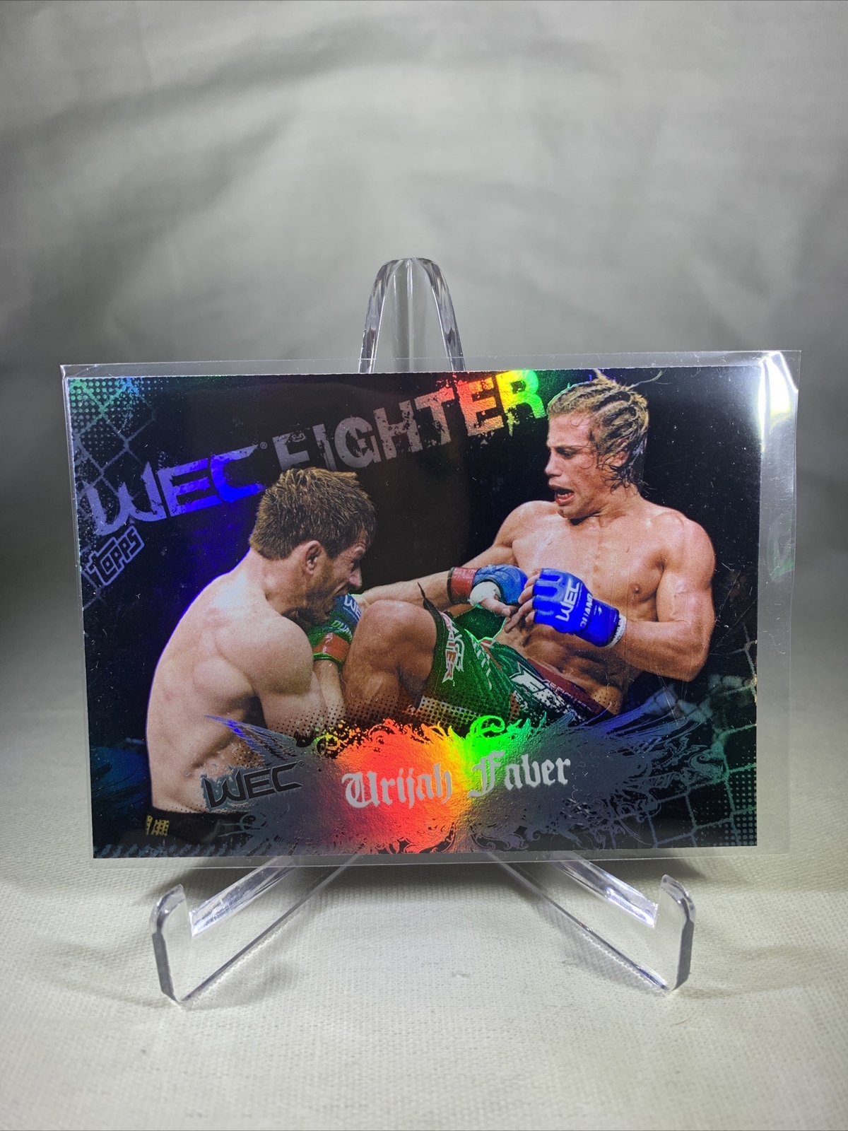 2010 Topps UFC Main Event WEC Fighter Urijah Faber #144 Rookie RC