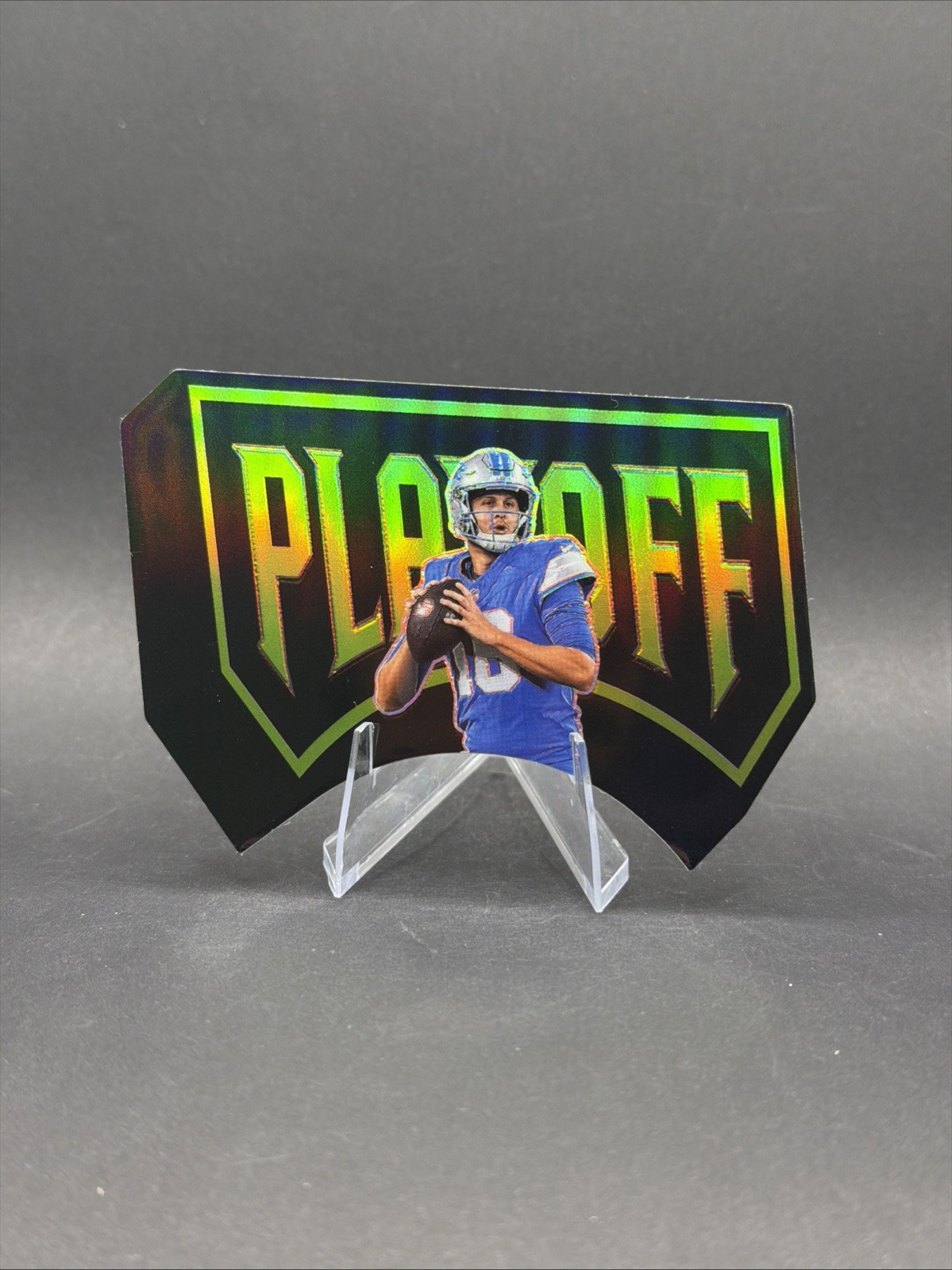 2025 Panini Honors Jared Goff 1/5 SP Die Cut Playoff
