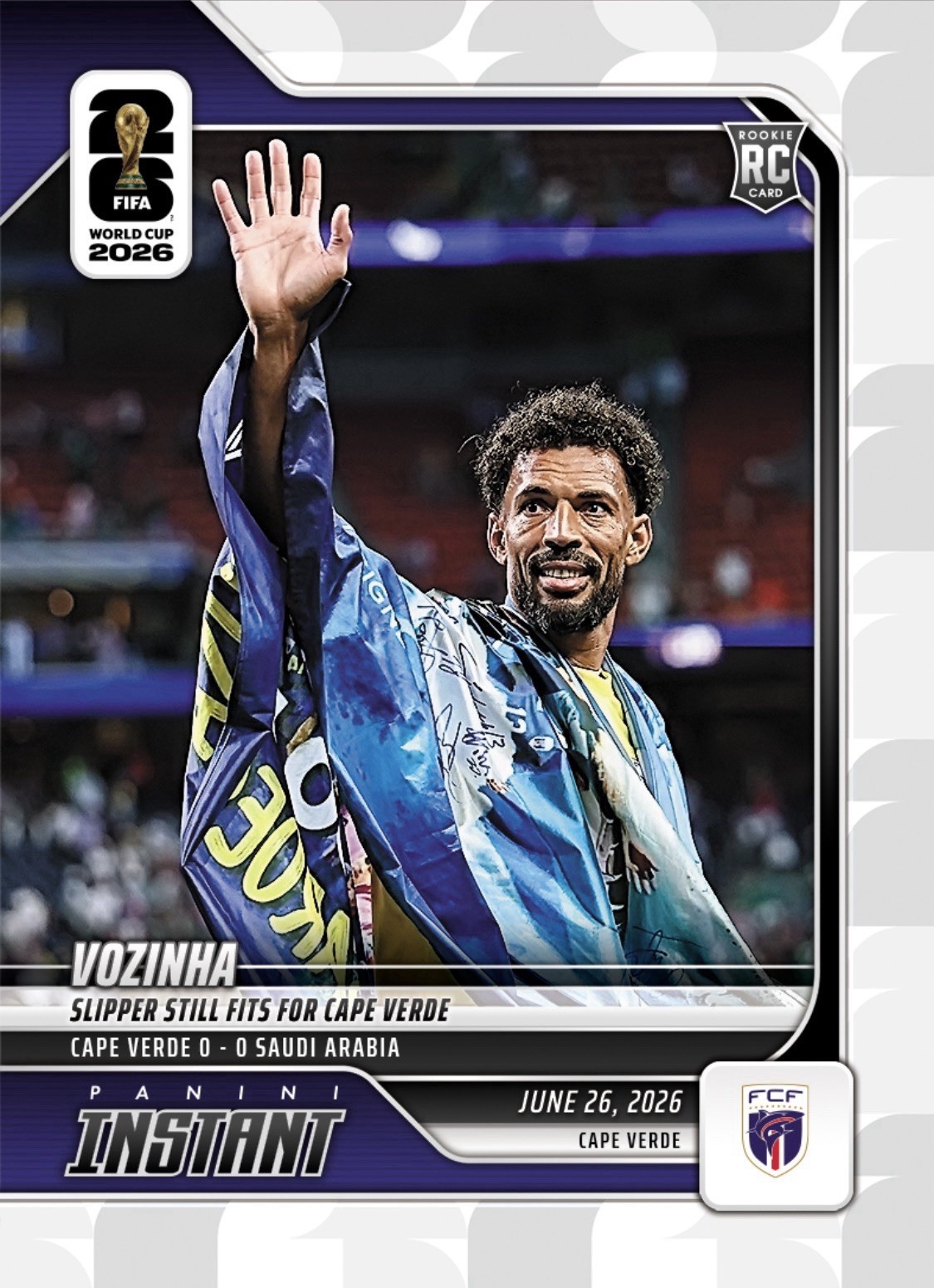 Vozinha 2026 Panini Instant FIFA World Cup #146 Cape Verde RC PRESALE