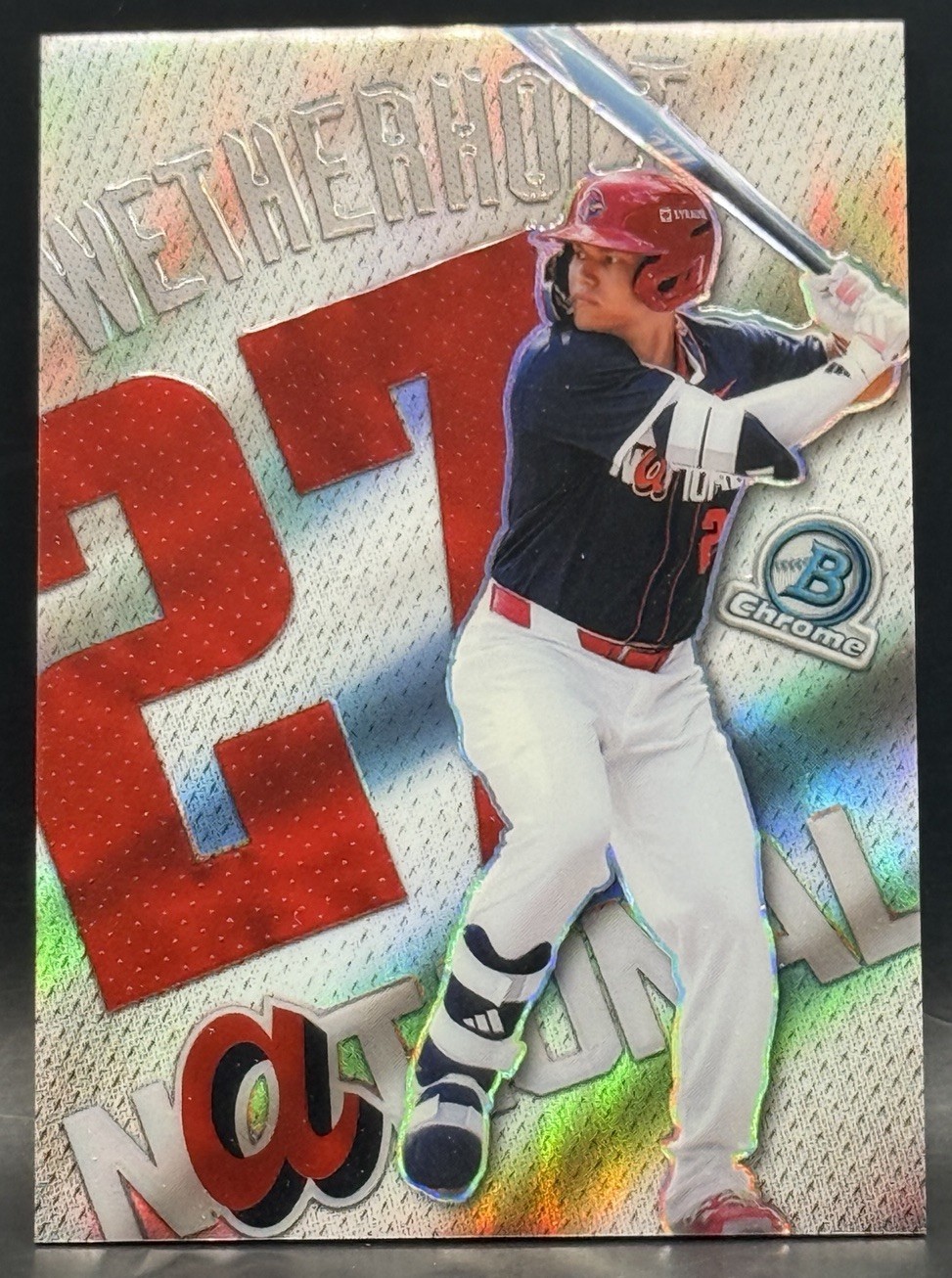 🔥🔥🔥🔥2026 Bowman Chrome Patchwork Insert SSP JJ Weatherholt CASE HIT!! #P-29