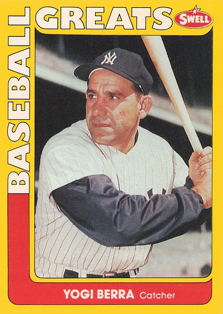 1991 Swell Baseball Greats #8 Yogi Berra