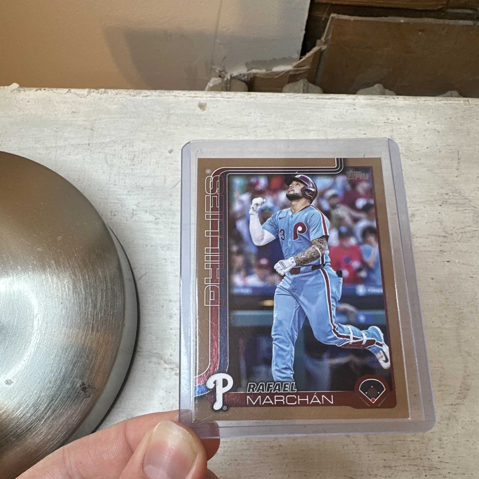 Topps 2025 Update Series Rafael Marchán SerialNumbered Phillies #US289 MLB