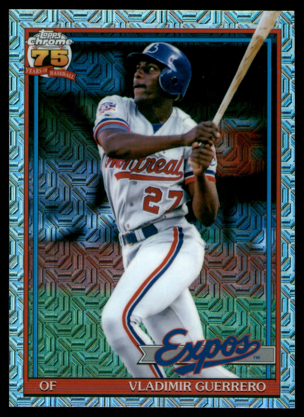 2026 Topps #91C-9 Vladimir Guerrero 1991 Topps Baseball 35th Anniversary Chrome