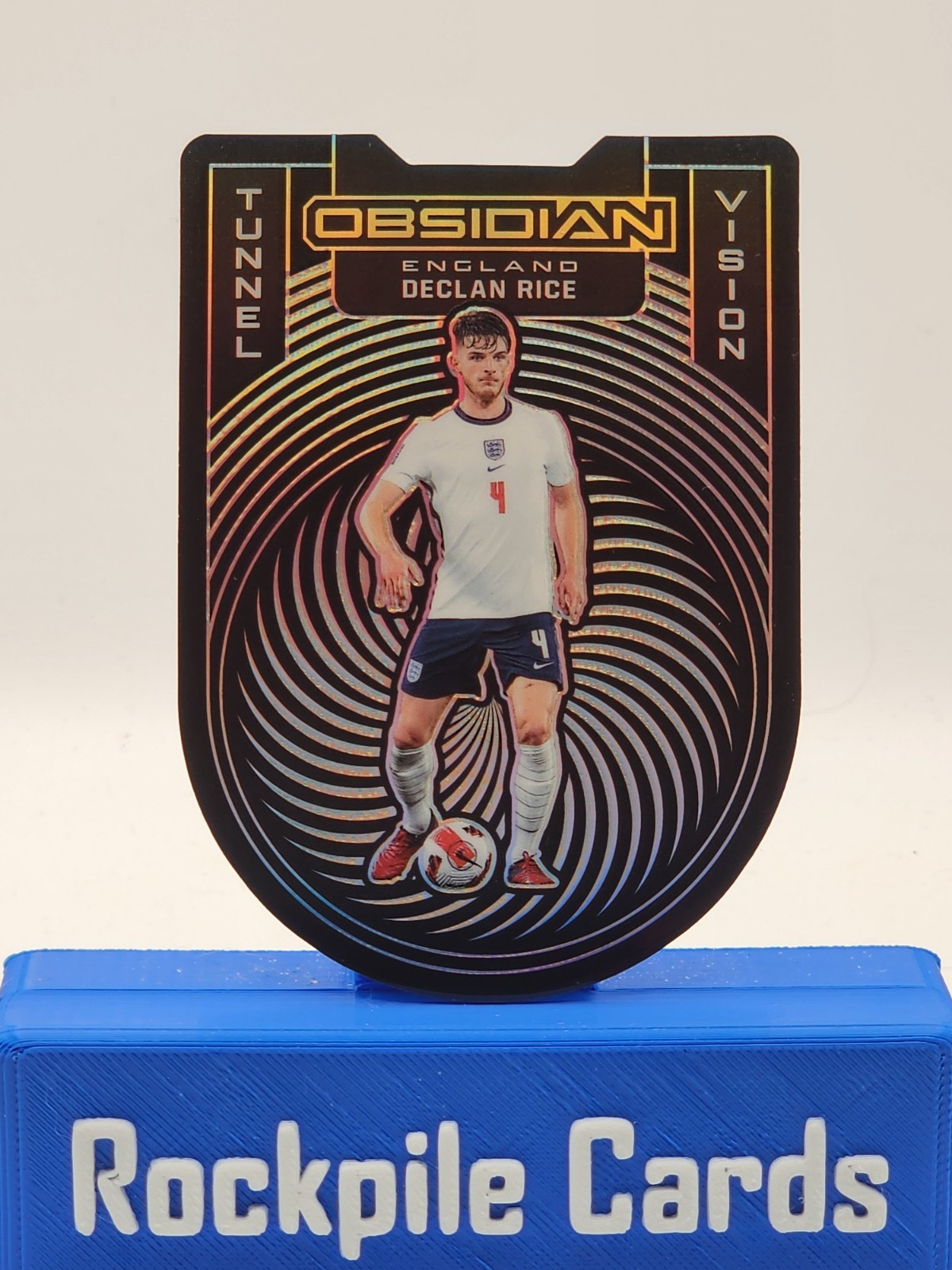 2021-22 Panini Obsidian – Tunnel Vision Declan Rice #4 /99
