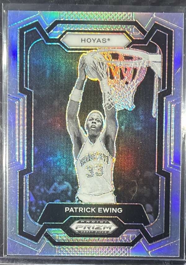 2024 Panini Prizm Draft Picks – Prizms Silver #20 Patrick Ewing Mint