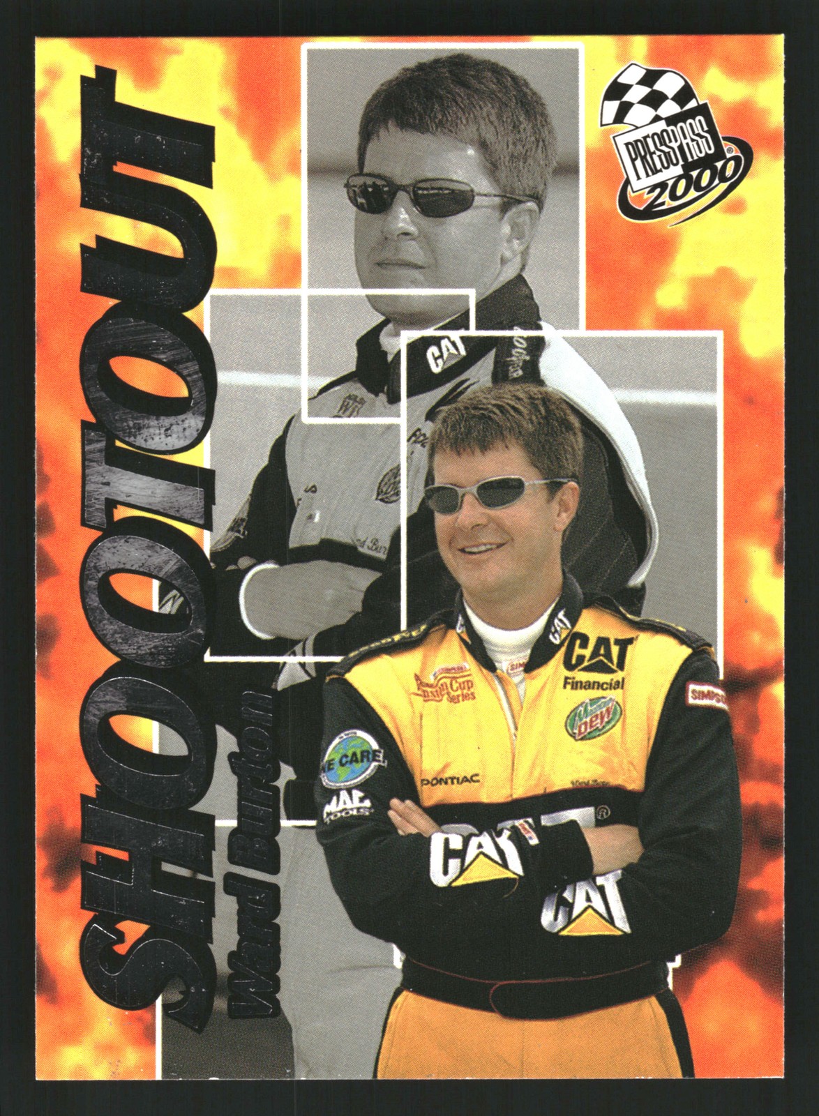 Ward Burton 2000 Press Pass #56 Bill Davis Racing
