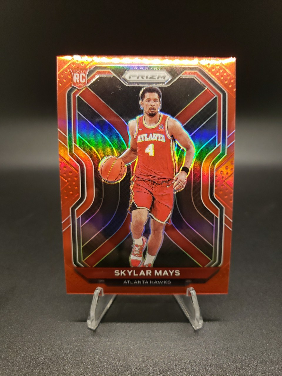 2020-21 Panini Prizm – Skylar Mays #255 Red Prizm /299 (RC)