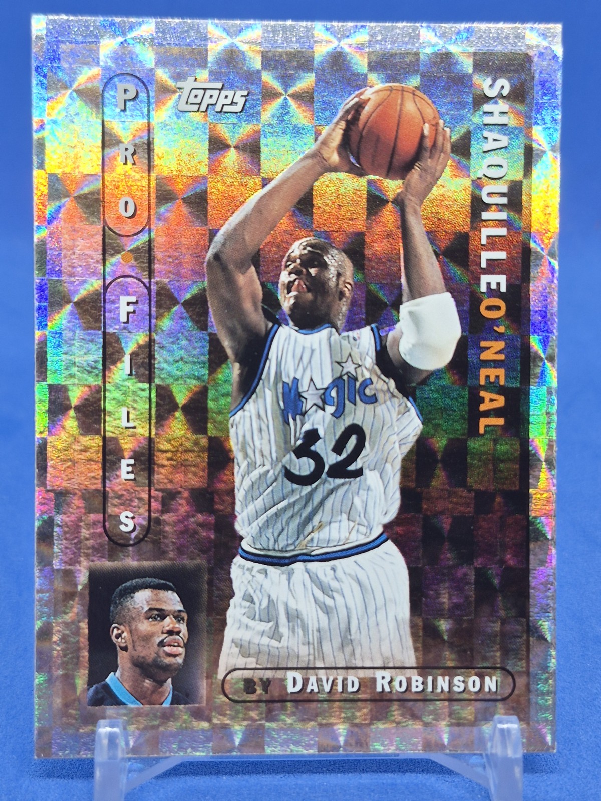 1996-97 Topps Pro Files Shaquille O’Neal #PF-7 HOF