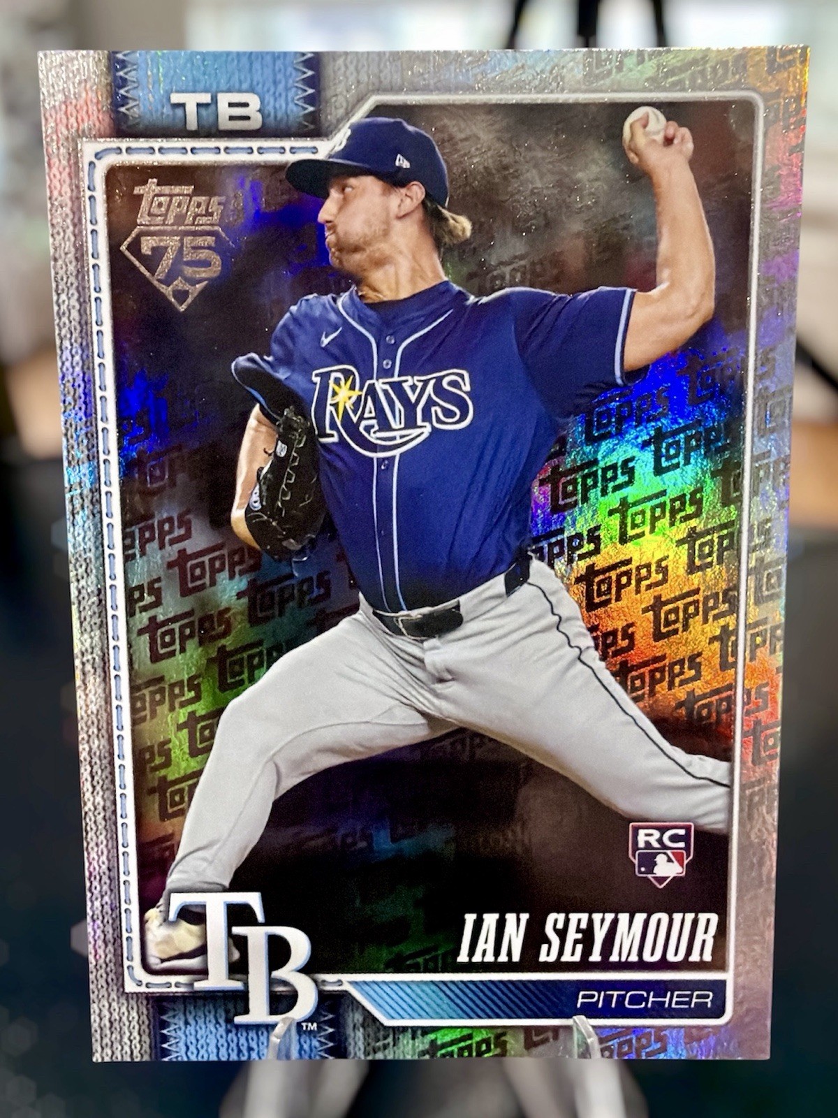 2026 TOPPS SERIES 1 IAN SEYMOUR ROOKIE RC FANATICS EXCLUSIVE LOGO FOIL