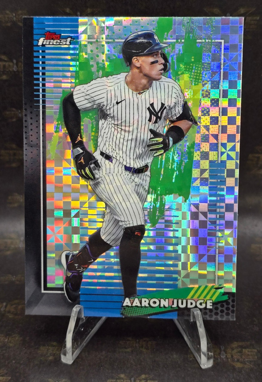2026 Topps Finest Aaron Judge #99 Common X-Fractor New York Yankees