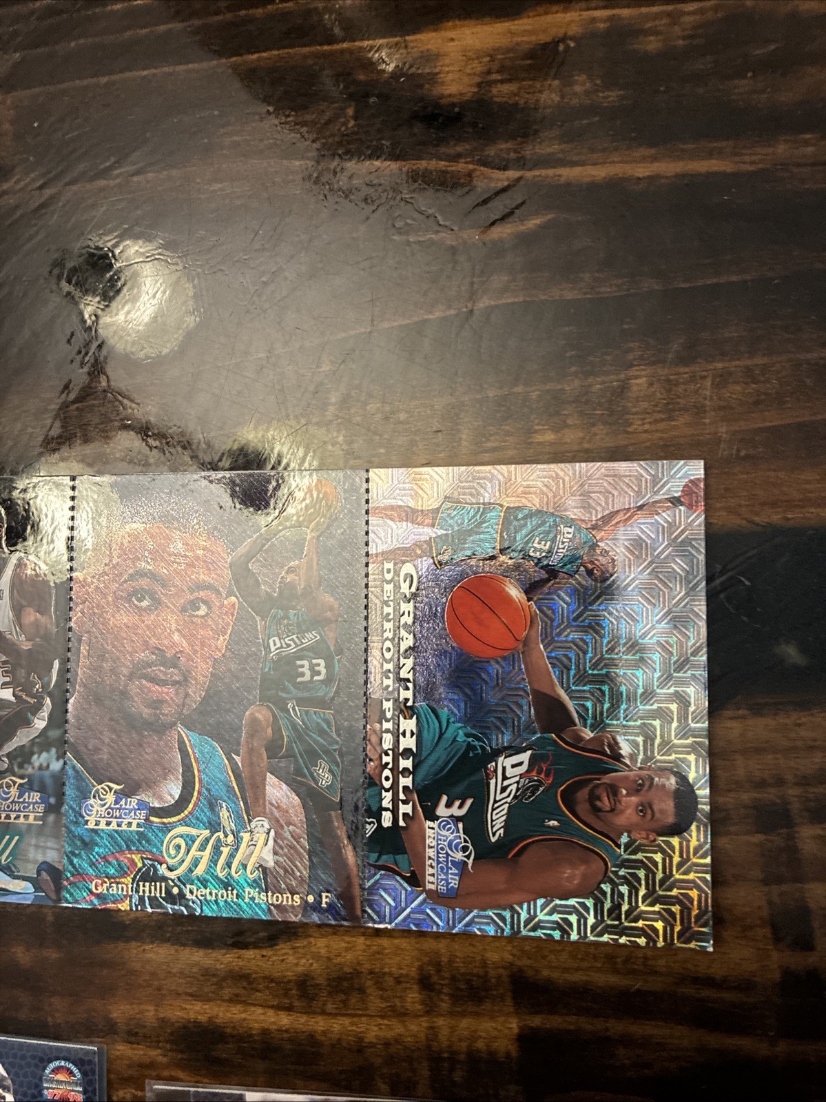 NBA Trading Cards. 3 Official Autographed Cards Vintage 1990 ‘s