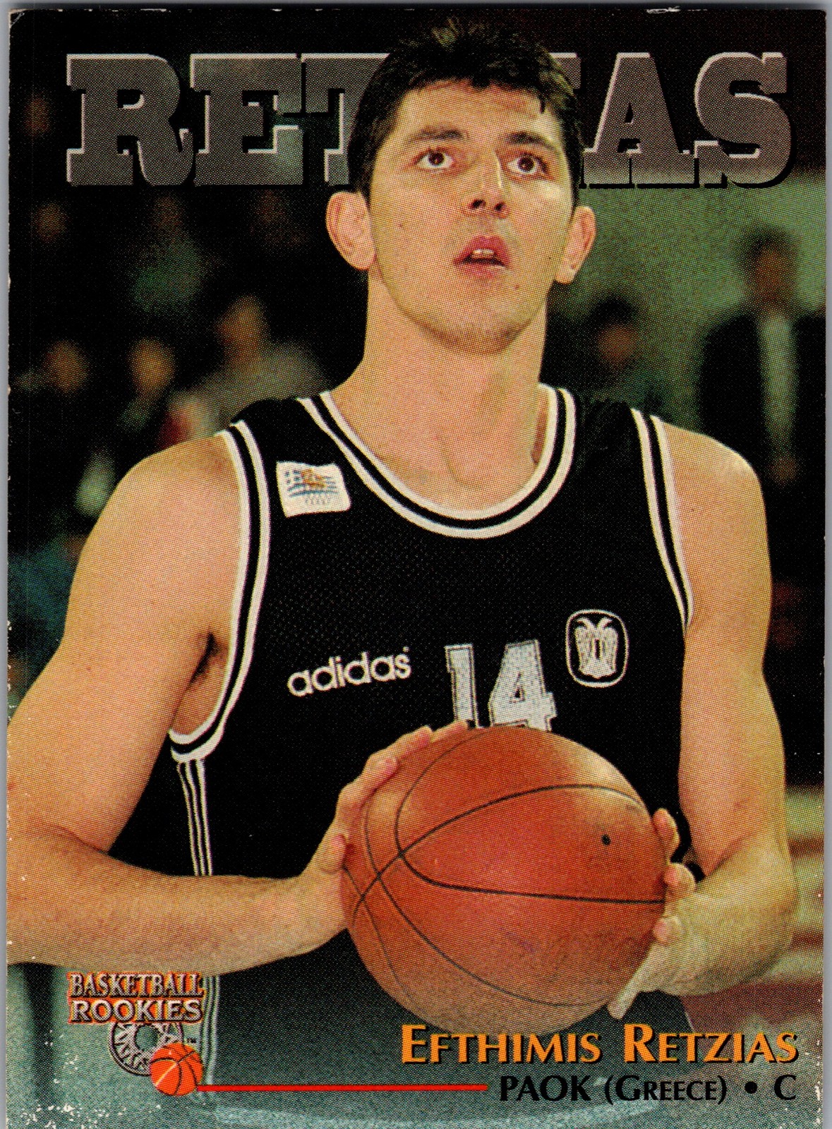 1996 CLASSIC/SCOREBOARD SCORE BOARD RETAS BASKETBALL #29 EFTHIMIS RETZIAS RC