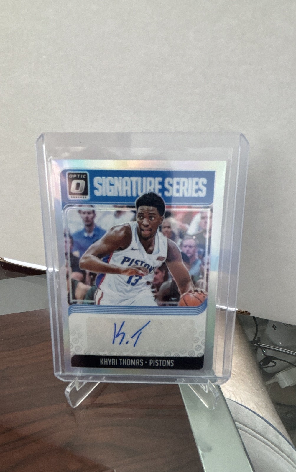 2018-19 Panini Donruss Optic – Signature Series Khyri Thomas #SG-KTH (AU, RC)