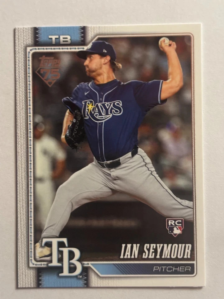 Ian Seymour RC 2026 Topps 75 YEARS Baseball Series One #165 Rookie