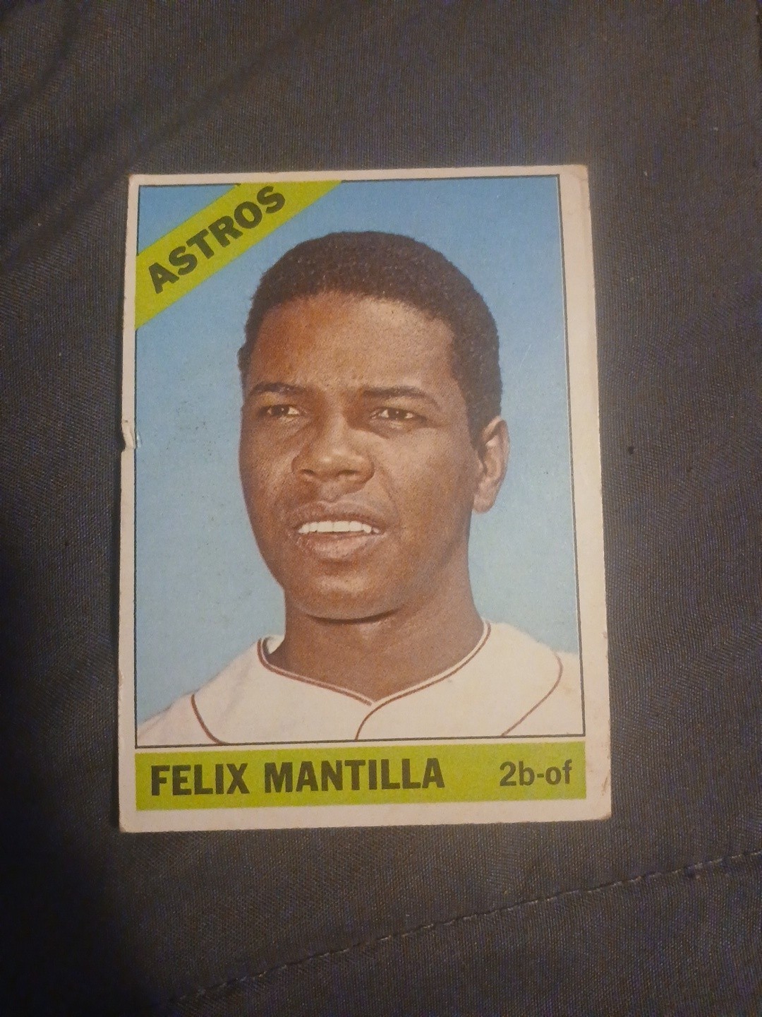 1966 Topps – High # Felix Mantilla #557