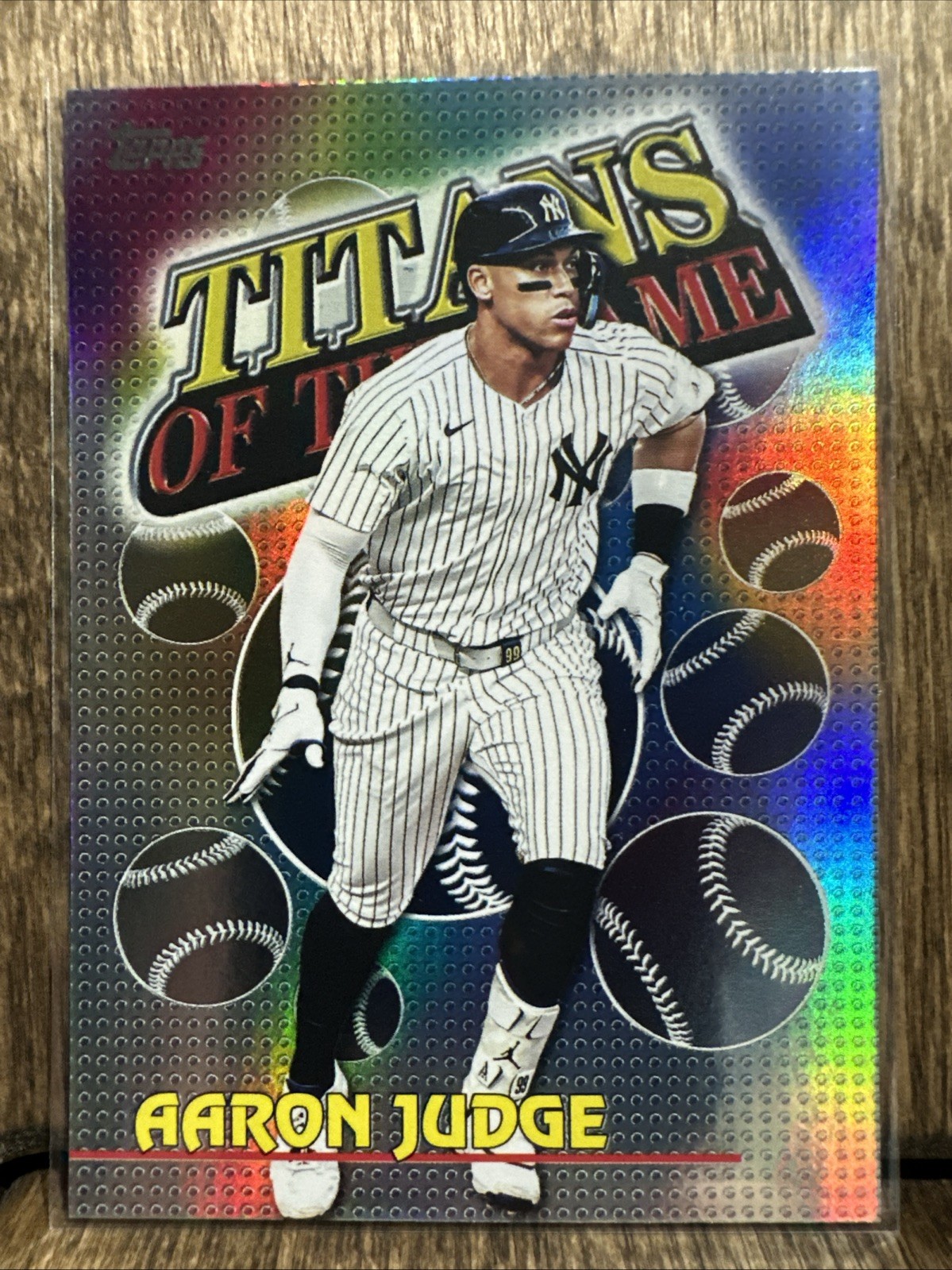 2026 Topps Series 1 Aaron Judge Titans of the Game #TOG-3 New York Yankees