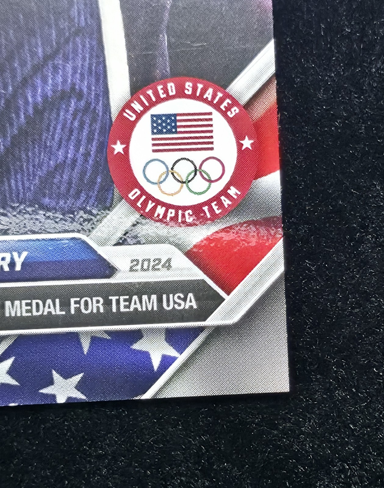 Steph Curry 2024 Topps Now #27 Team USA Olympic Gold Medal Basketball 🏀