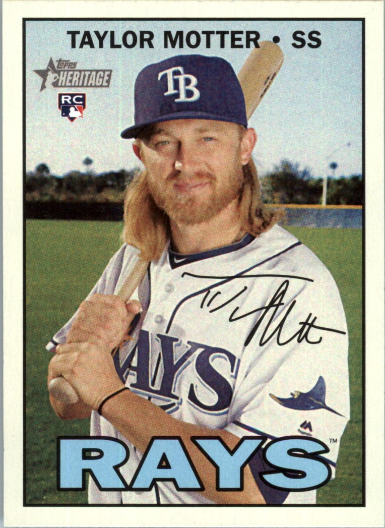 2016 Topps Heritage #685 Taylor Motter RC – BB