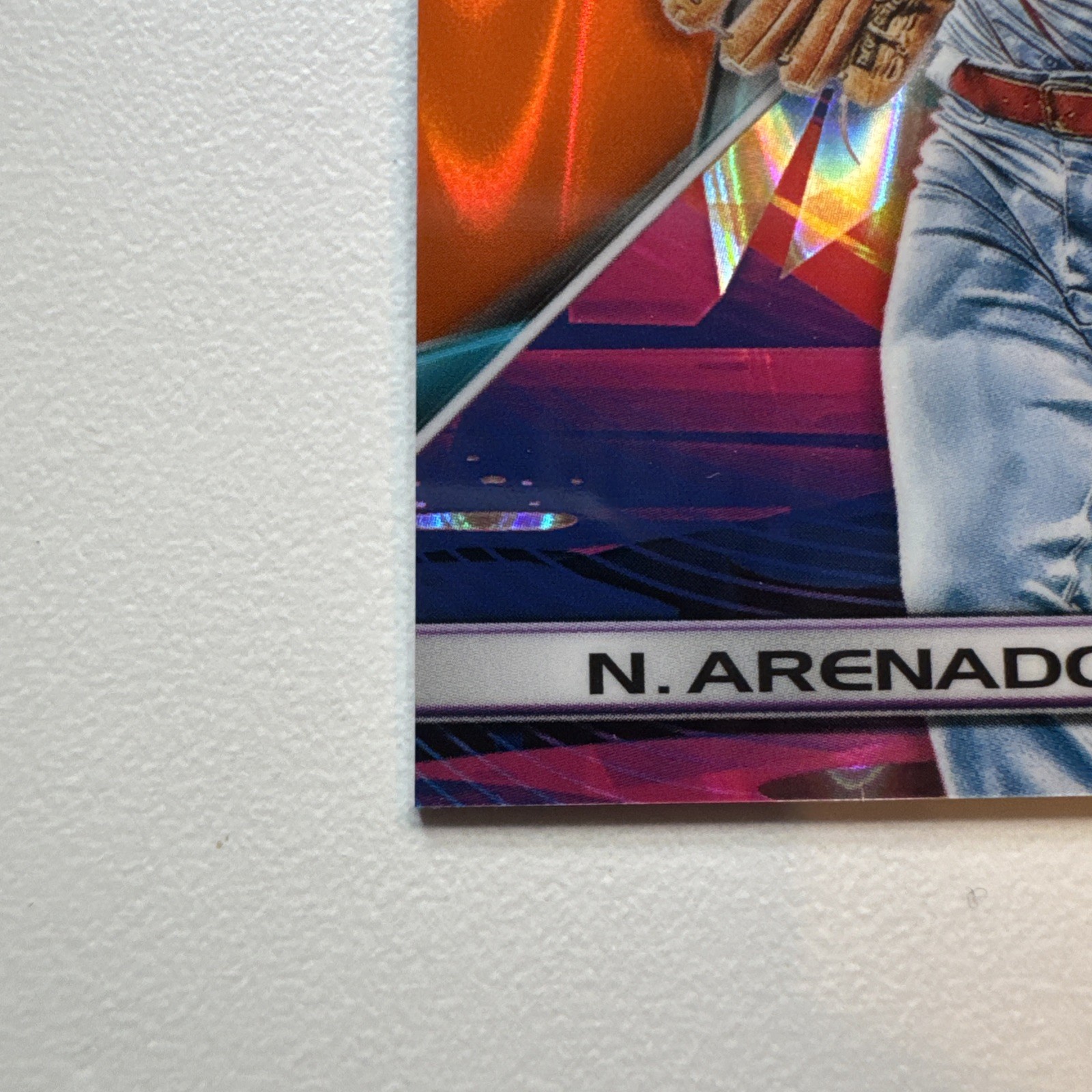 2022 Topps Chrome – Nolan Arenado 17/25 Orange Refractor Cardinals #188