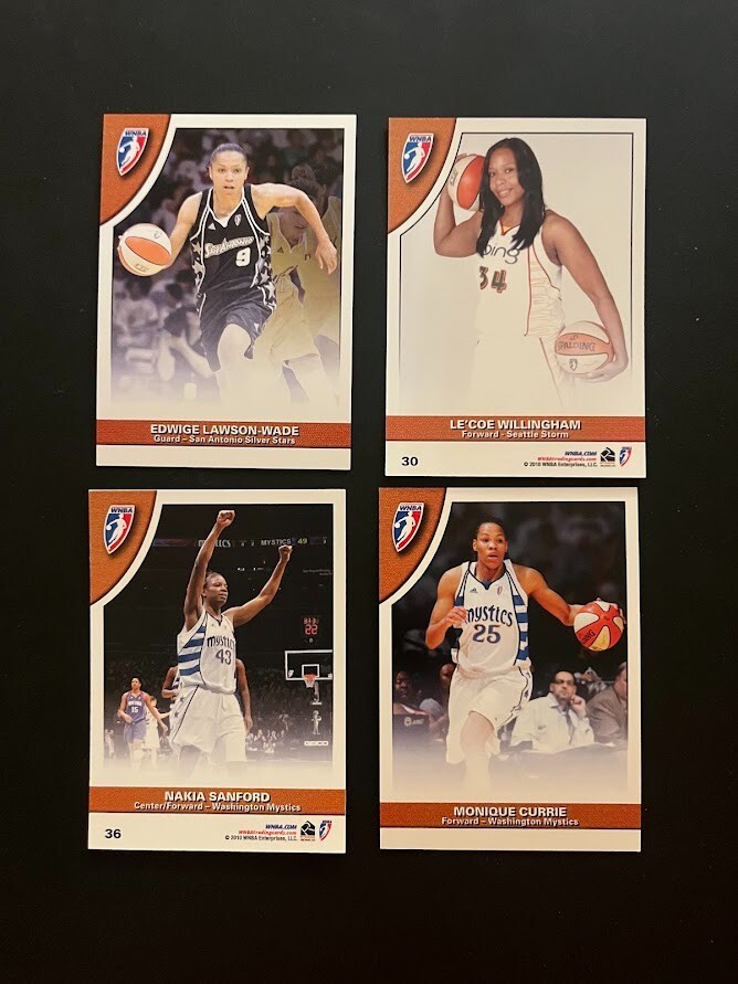 2010 Rittenhouse WNBA Base Cards #/675 You Pick