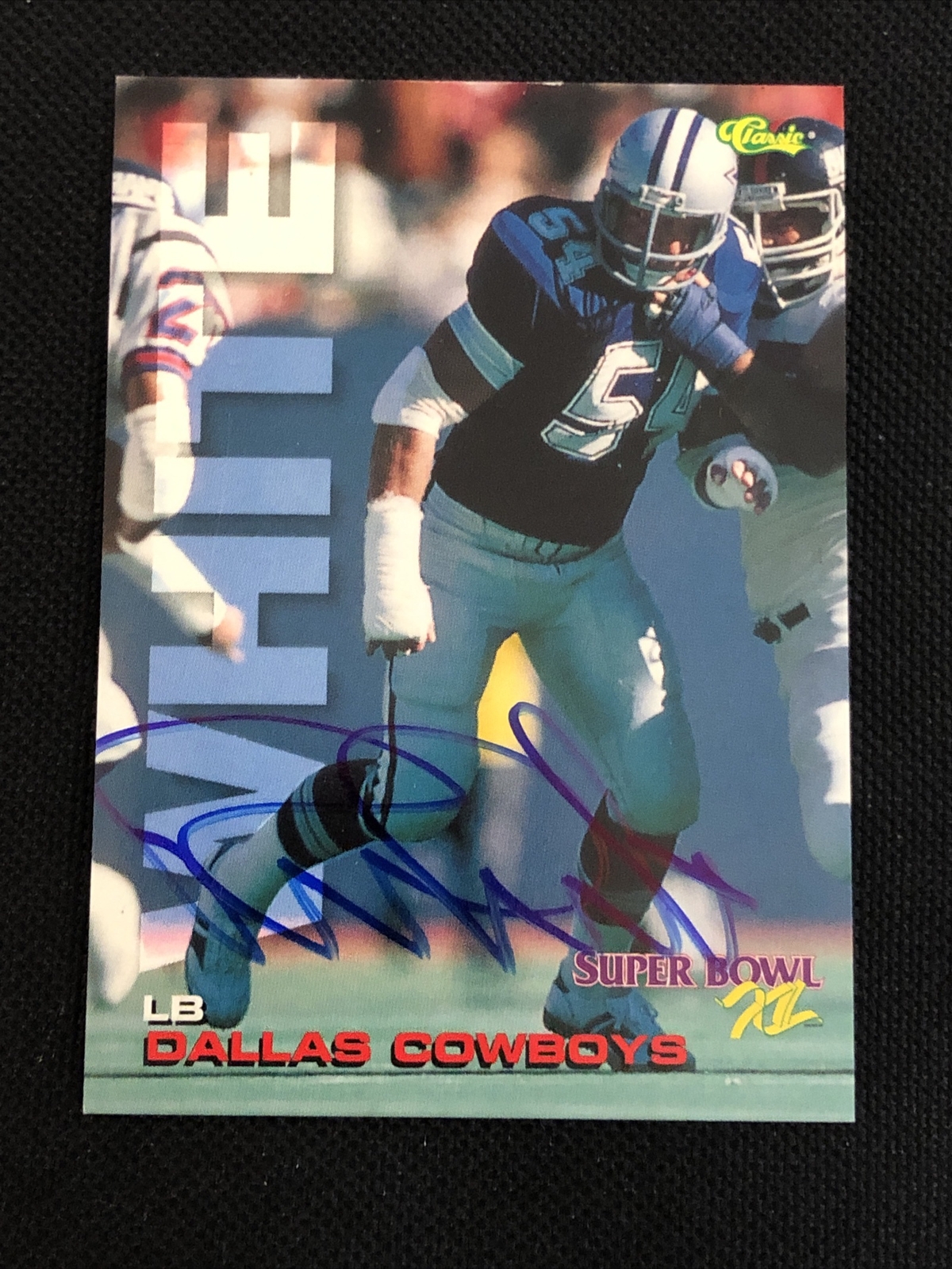 HOF RANDY WHITE 1995 CLASSIC SCORE BOARD CERTIFIED AUTOGRAPHED CARD COWBOYS