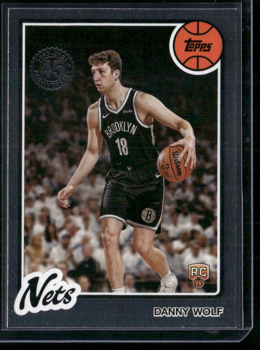 2025-26 Topps #80BK-73 Danny Wolf 1980-81 Topps Basketball