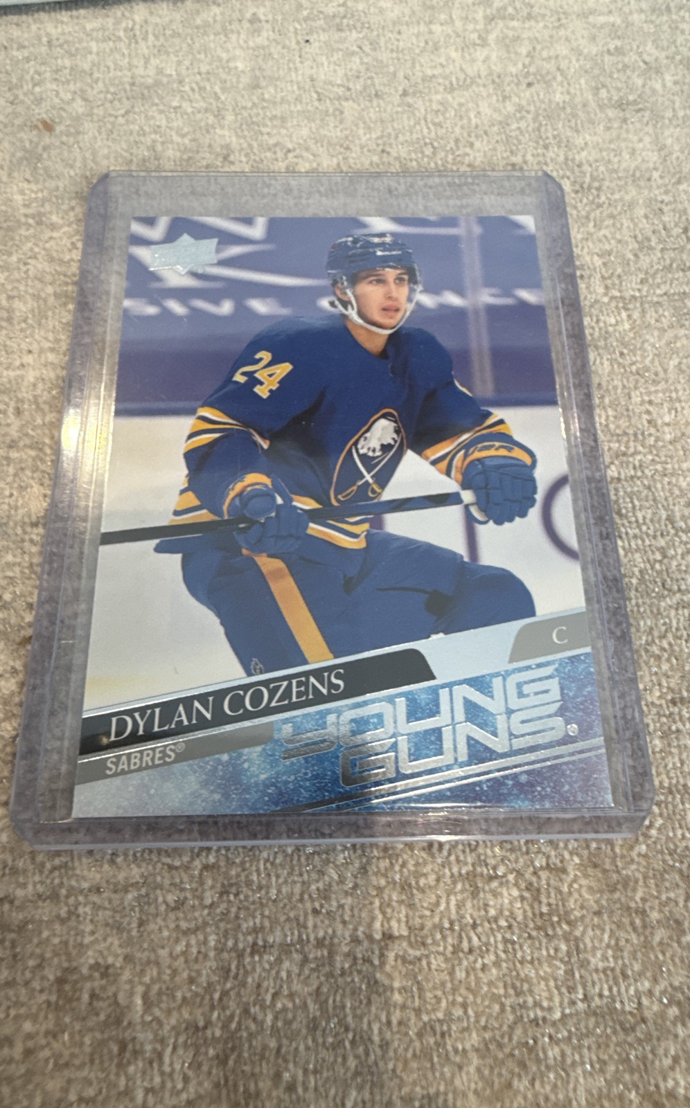2020-21 Upper Deck – Young Guns Dylan Cozens #495 (RC)