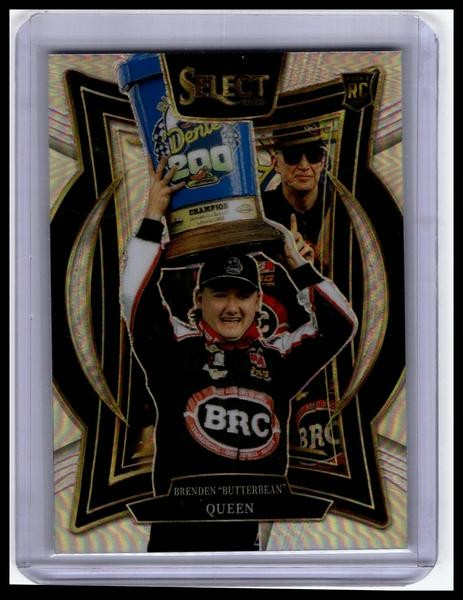 2025 Panini Select #92 Brenden “Butterbean” Queen Silver Prizms