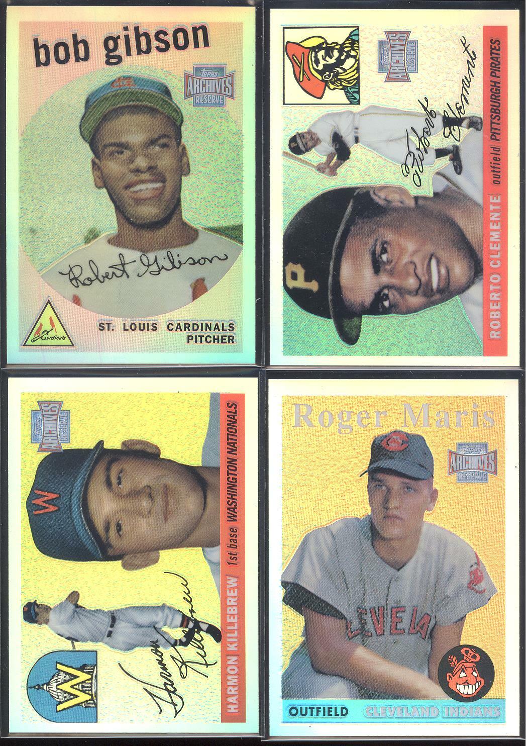 2001 TOPPS ARCHIVES RESERVE BASEBALL YOU PICK #1 – #100 NMMT ** FREE SHIPPING **