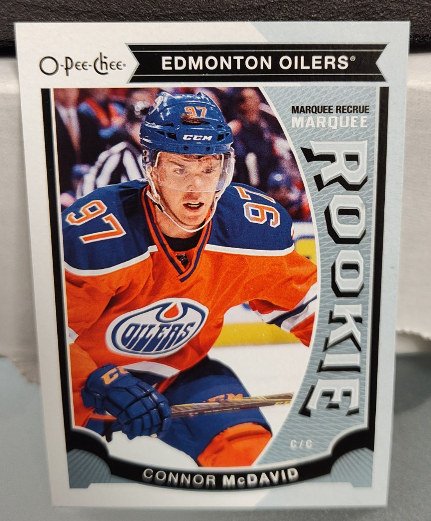 2015 O-Pee-Chee Update Marquee Rookie #U11 Connor McDavid JC