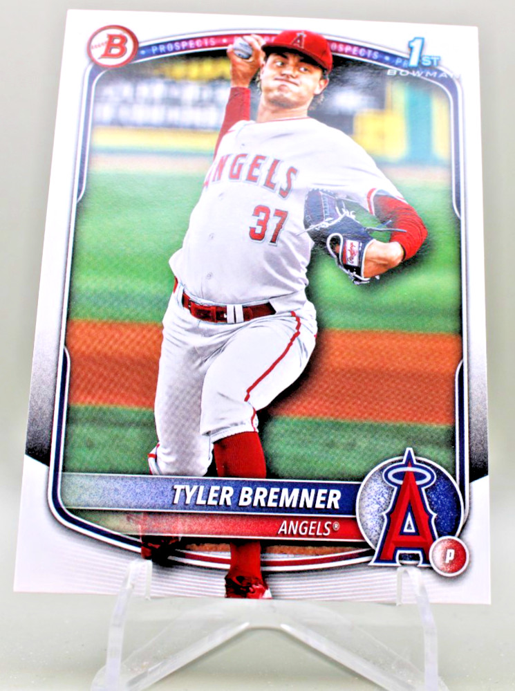 2025 Bowman Draft Tyler Bremner #BD-37 Angels