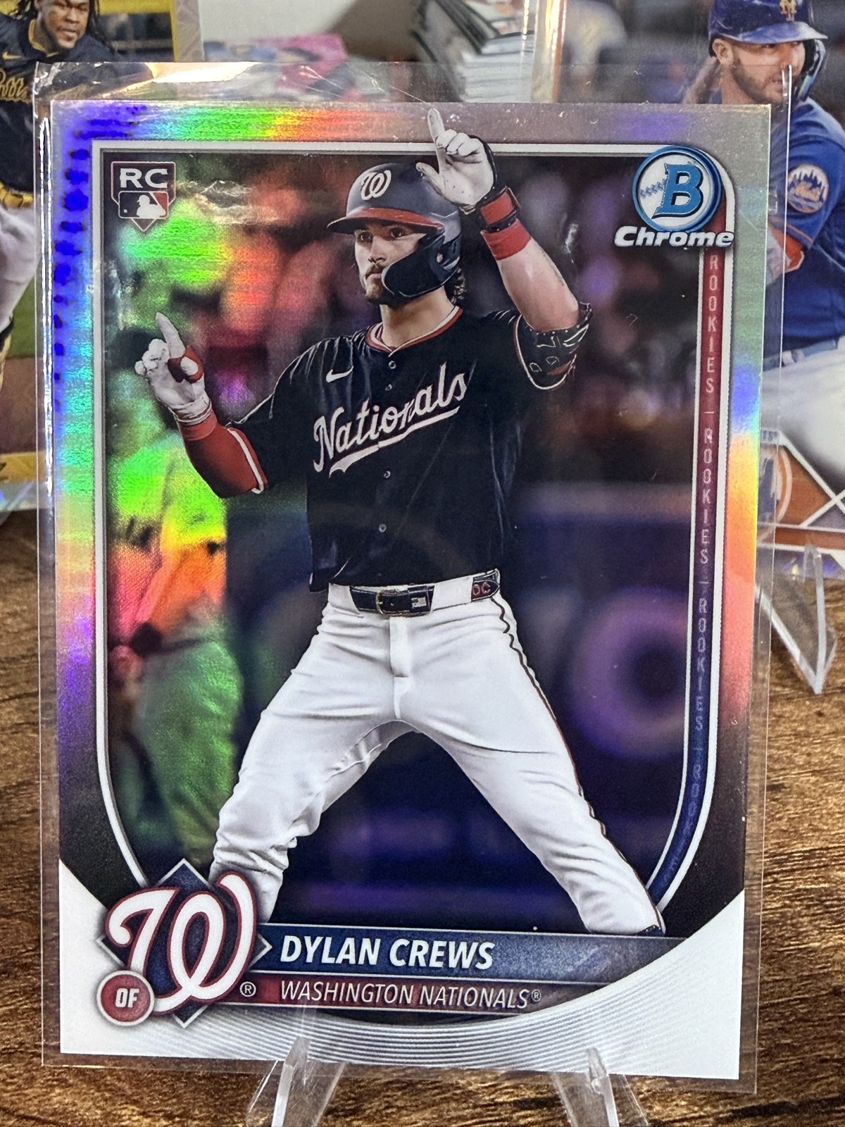 2025 Bowman Chrome – Rookie Image Variation Dylan Crews #3 (RC)