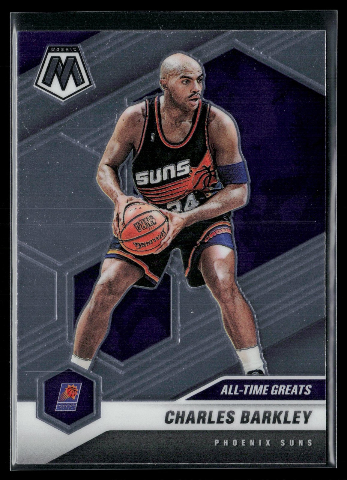 Charles Barkley 2020-21 Panini Mosaic #281 Phoenix Suns
