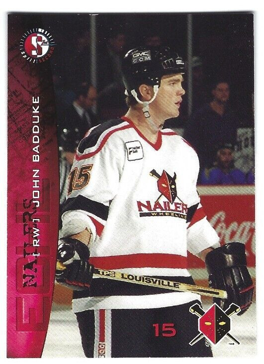 1996-97 Wheeling Nailers (ECHL) John Badduke