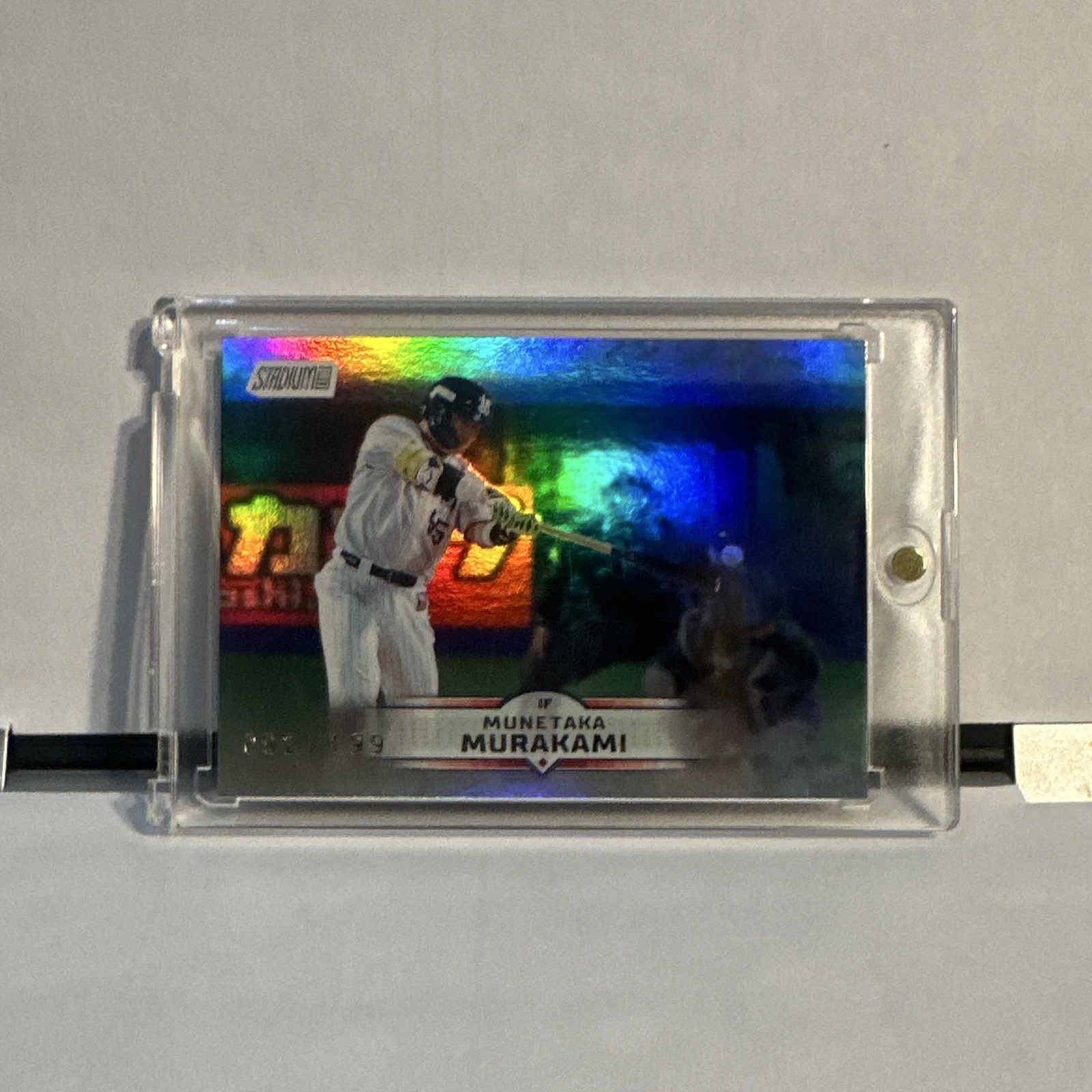 2025 Topps Stadium Club NPB Munetaka Murakami Yakult Swallows 150 /199 White Sox