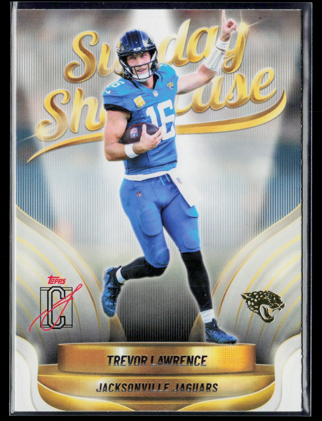 2025 Topps Signature Class TREVOR LAWRENCE Sunday Showcase #SS-19 Jaguars