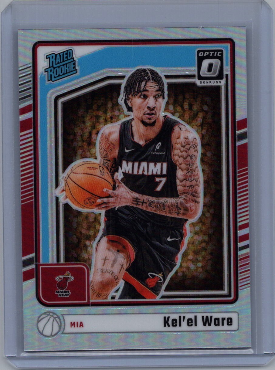 2024-25 Donruss Optic #280 Kel’el Ware Holo
