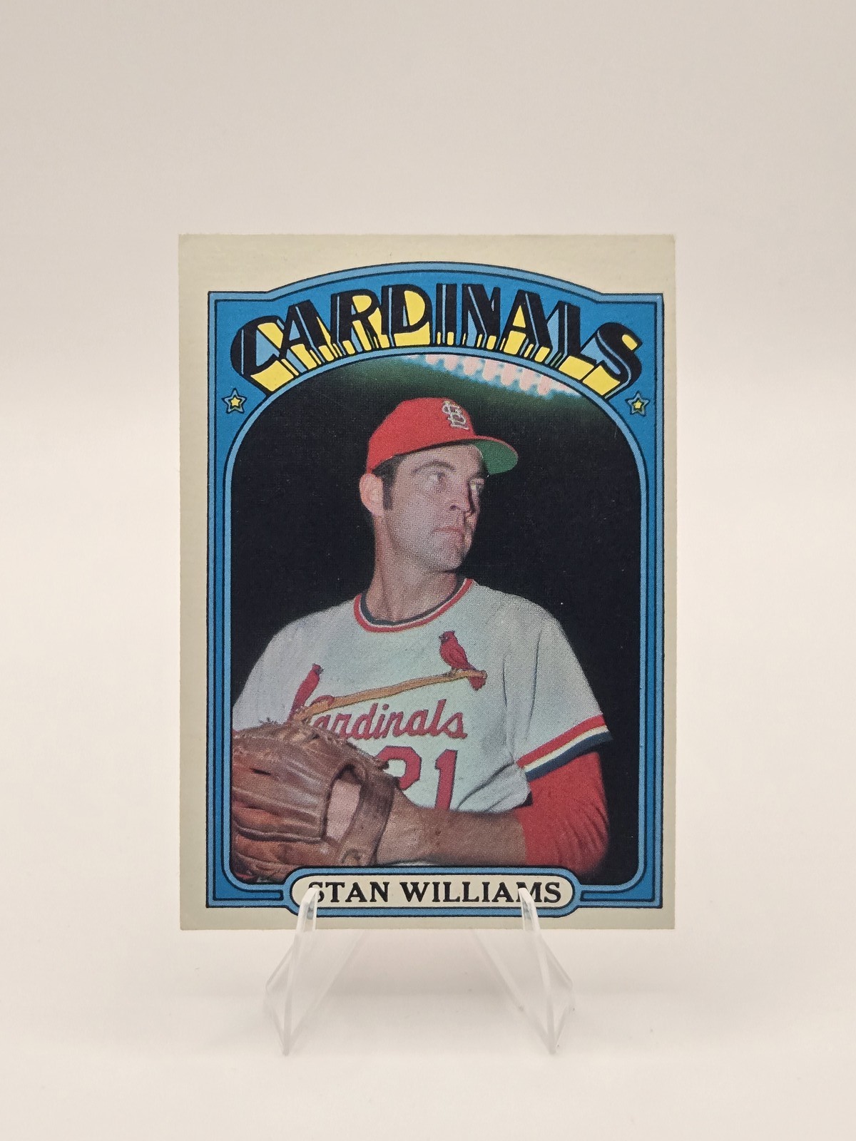 1972 Topps #9 Stan Williams St. Louis Cardinals EX+ *Set Break*